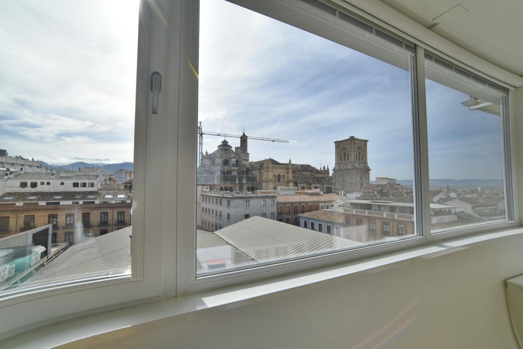 Atico Panorama Catedral Lejlighed Granada Eksteriør billede
