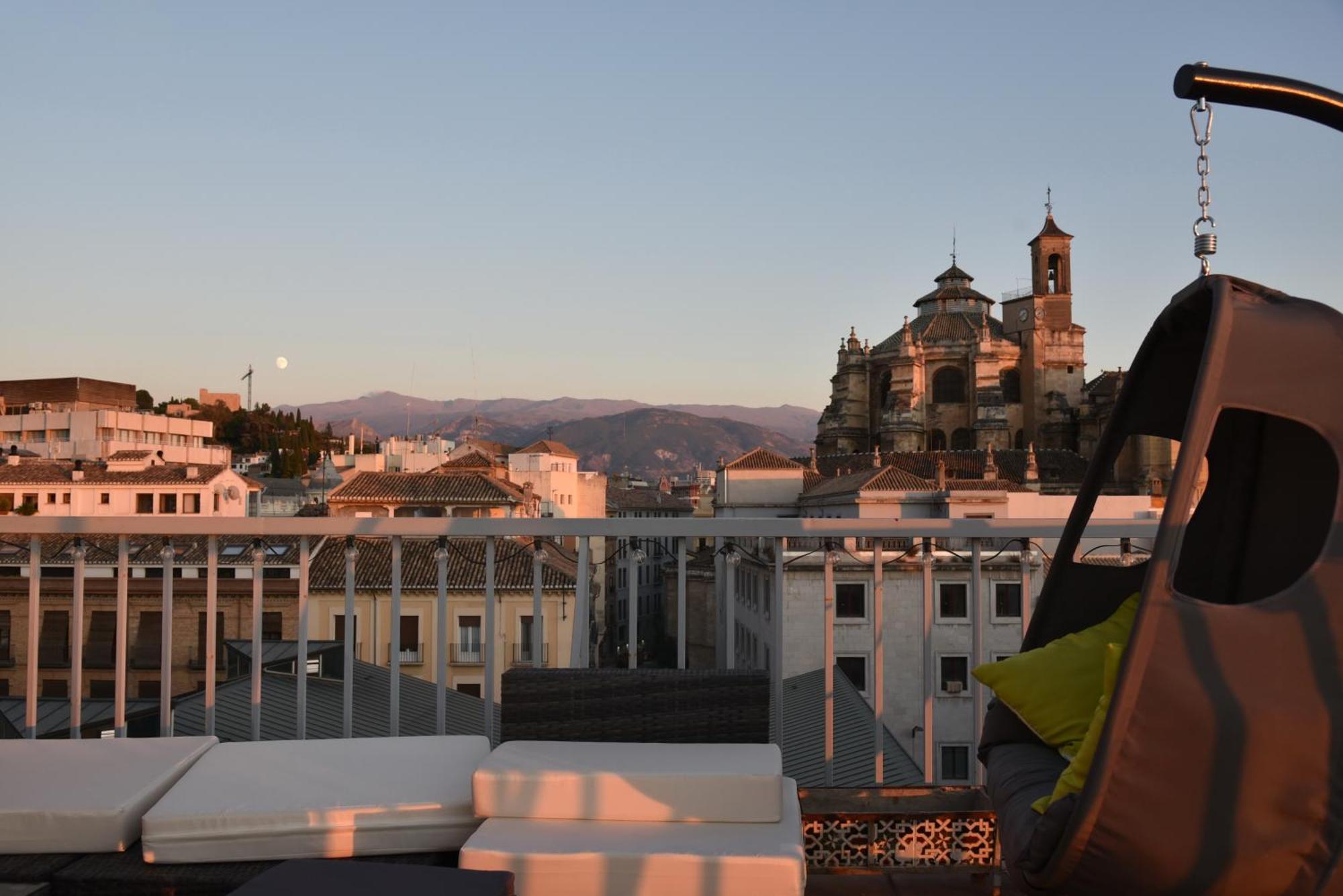 Atico Panorama Catedral Lejlighed Granada Eksteriør billede