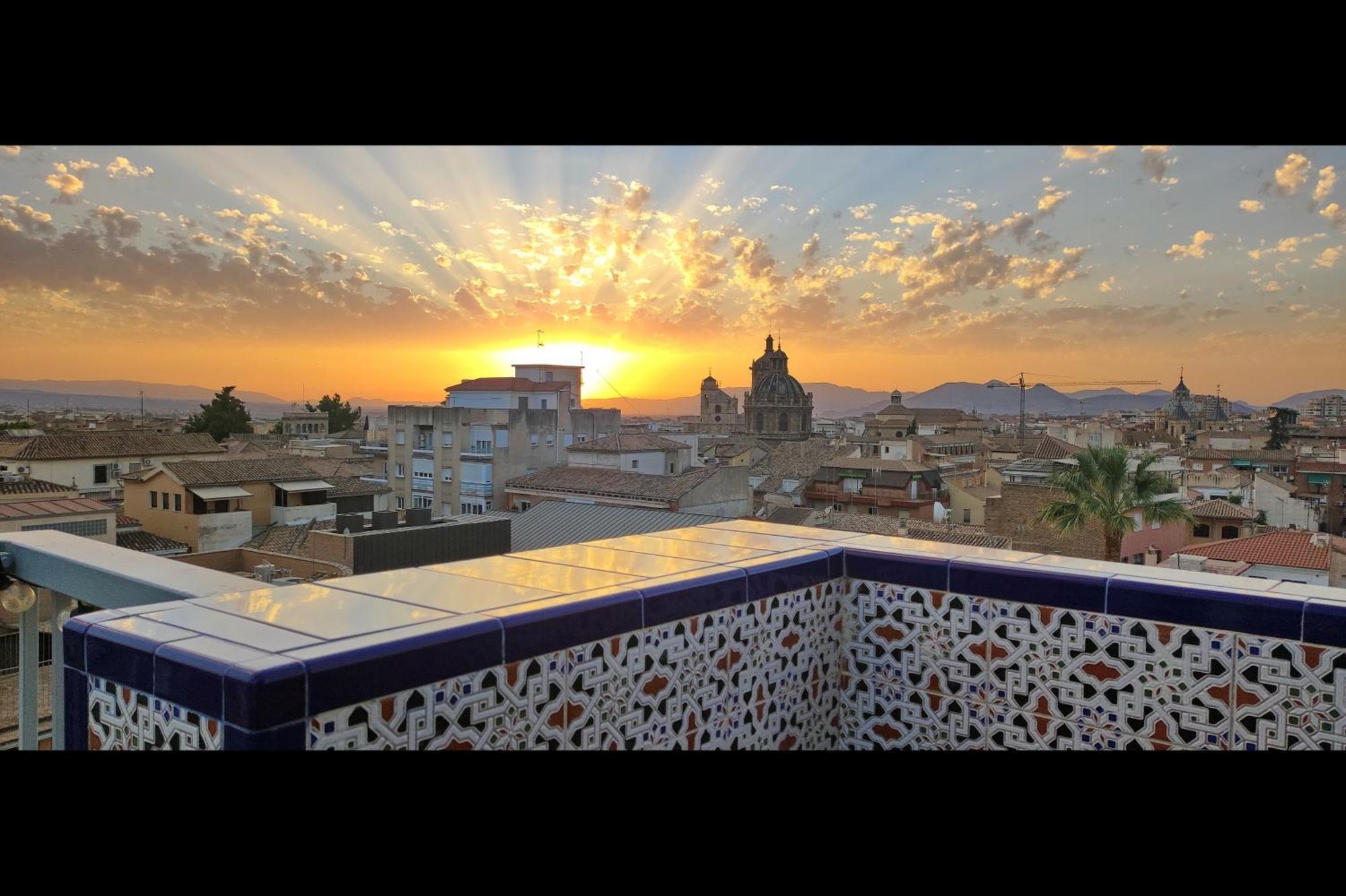 Atico Panorama Catedral Lejlighed Granada Eksteriør billede
