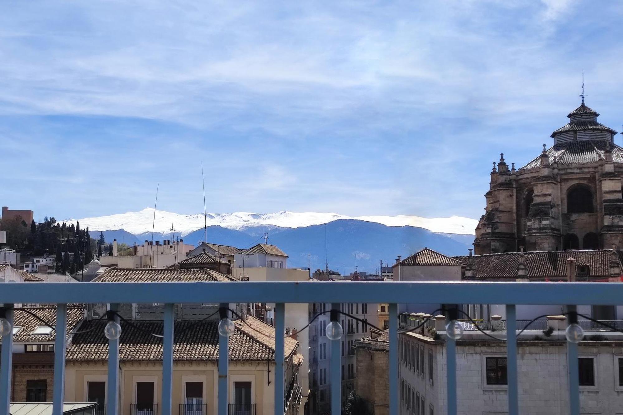 Atico Panorama Catedral Lejlighed Granada Eksteriør billede