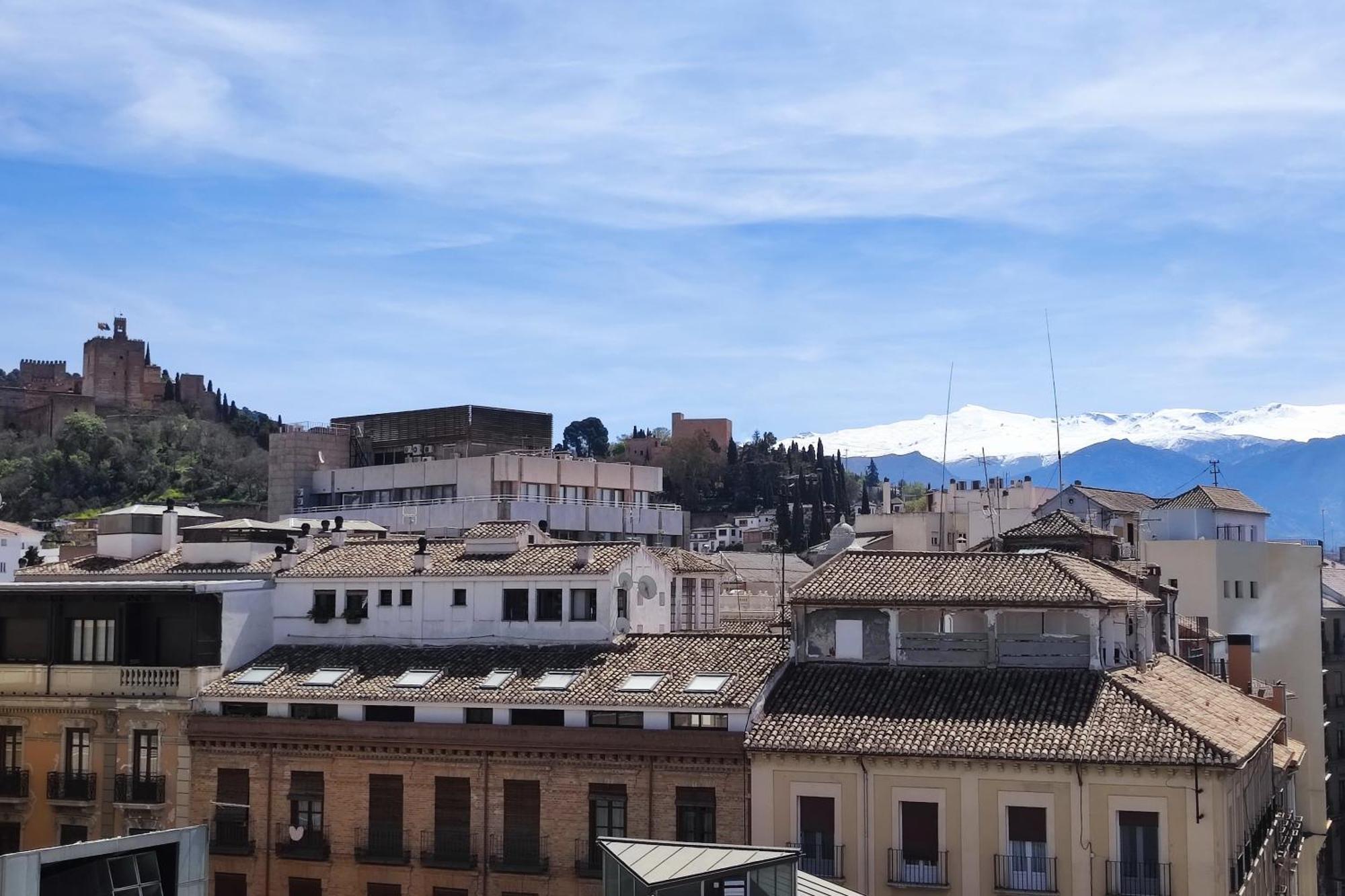 Atico Panorama Catedral Lejlighed Granada Eksteriør billede
