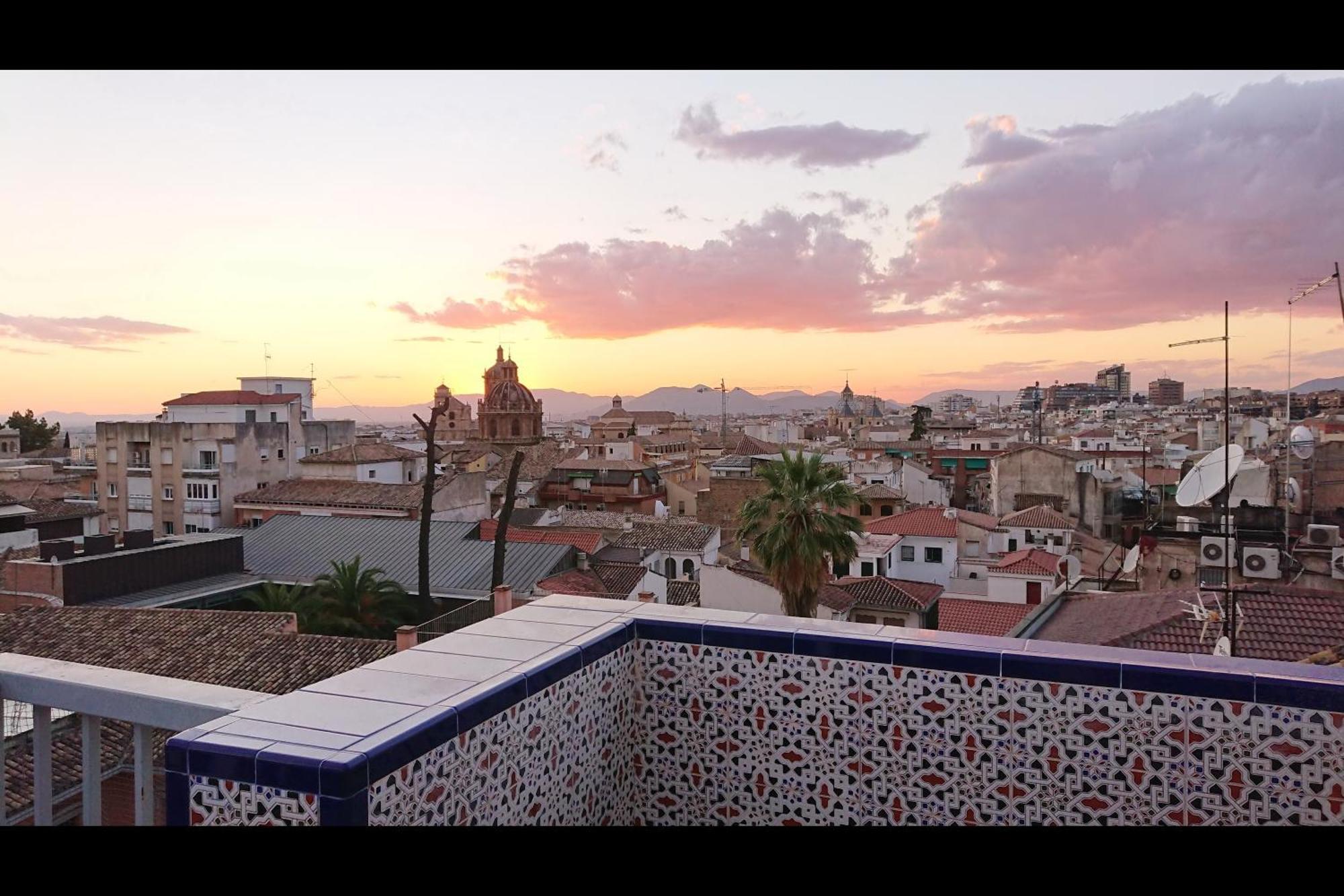 Atico Panorama Catedral Lejlighed Granada Eksteriør billede